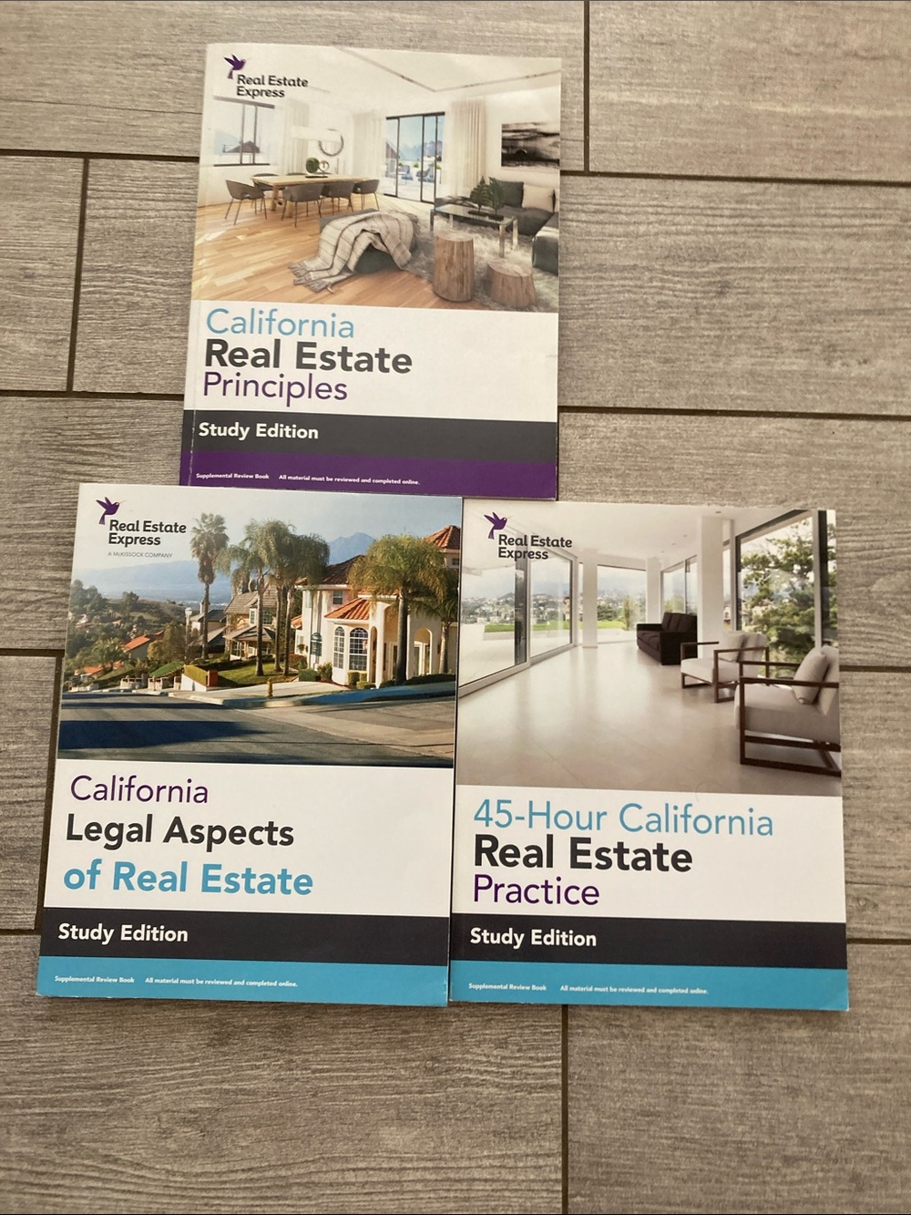 California Real Estate Express Books